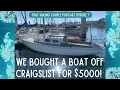 We Bought a Boat off Craigslist for 5000 That Sailing Couple Podcast Episode Seven