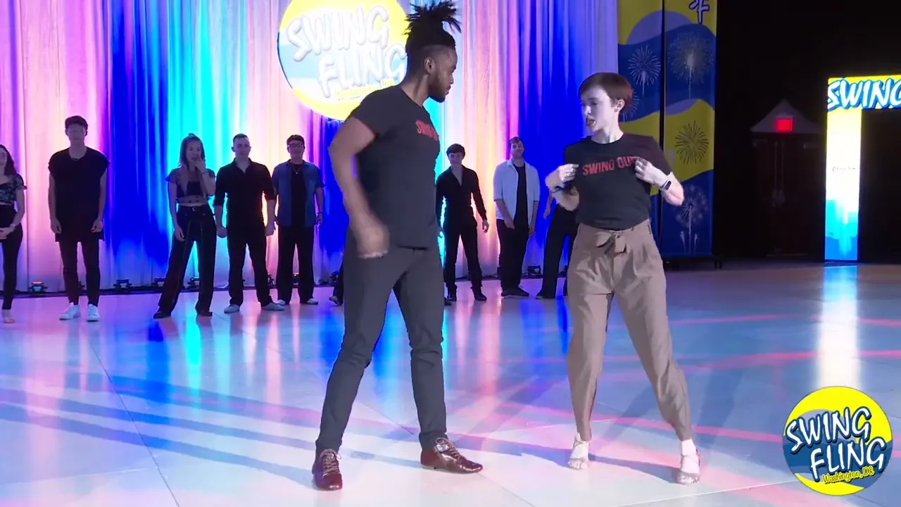 Swing Fling 2023 All Star Strictly Swing Edem Attikese & Renee Wasko