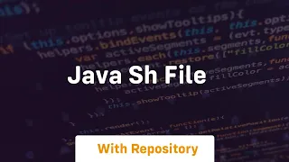 java sh file
