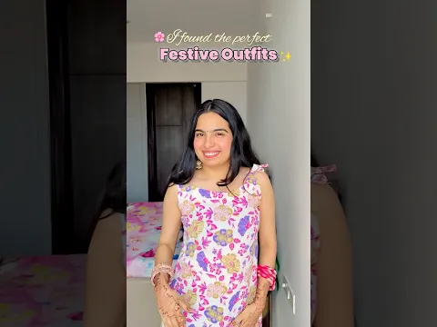 I found the perfect Festive Outfits 😍🎉 #priyalkukreja #shorts #ytshorts