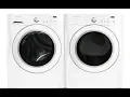Frigidaire Afinity White Front Load Laundry Electric Dryer Stacking -