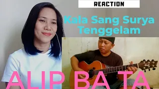 Download ALIP BA TA - KALA SANG SURYA TENGGELAM - CHRISYE(Cover guitar) Reaction MP3