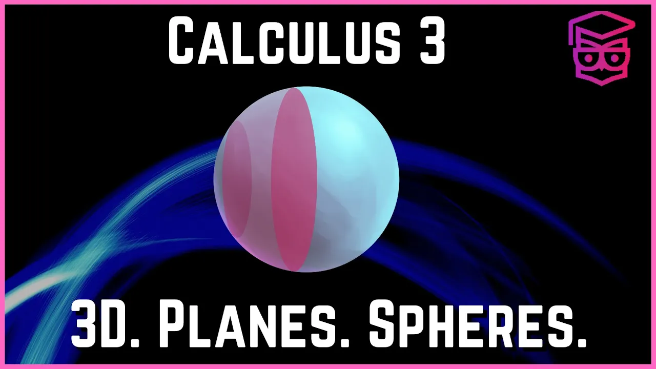 Intro to 3D Coordinates, Planes, and Spheres - CALCULUS 3