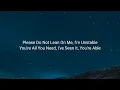 Daniel Caesar - Please Do Not Lean (Lyrics) ft. BADBADNOTGOOD