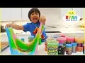 Download Lagu Mixing All Our Slimes Together Making Giant Slime Smoothies!