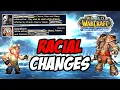 All the RACIAL CHANGES in Wrath of the Lich King Classic
