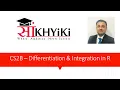 Differentiation and Integration in R
