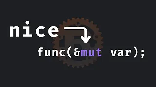29 Mutable references are cool in Rust