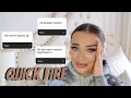 QUICK FIRE ASSUMPTIONS QUESTIONS CHALLENGE