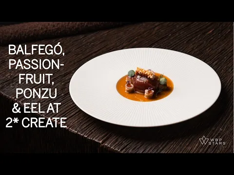 Bluefin Balfegó, Passionfruit, ponzu & eel by Chef Guido Braeken at 2 star CREATE (The Netherlands)