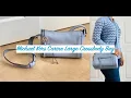 RARE UNBOXING Michael Kors Carine Large Crossbody Bag from Macys in Pale Blue