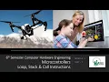 AVR Microcontroller Loop Stack Call Instructions