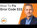 How To Fix Connection Timed Out Error Code 522