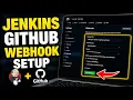 How to setup Jenkins pipeline with GitHub webhooks - Detailed Guide
