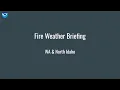 WA North ID Fire Weather Briefing - June 10 2026
