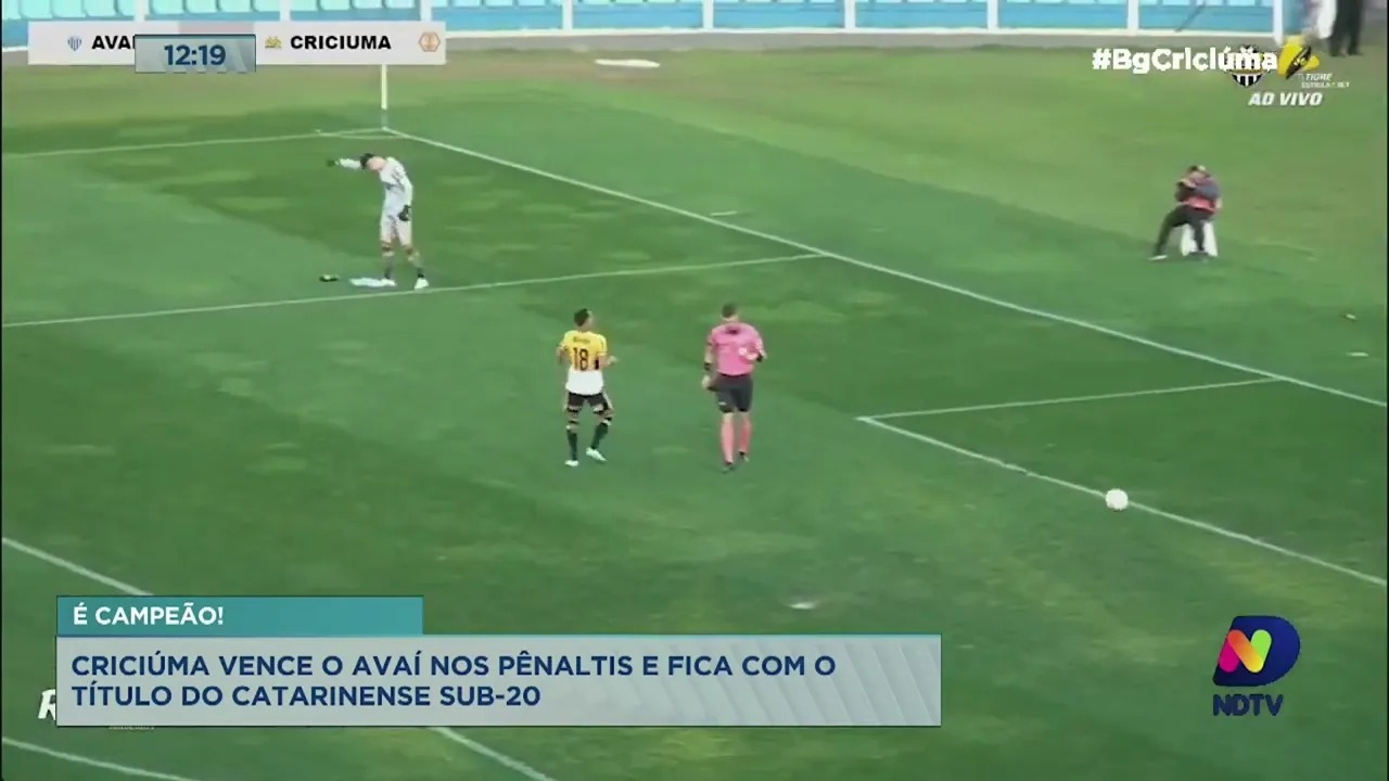 Tigre é campeão do Sub-20 do Campeonato Catarinense