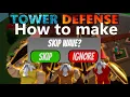 How to make Wave Skip System - GnomeCode Addons