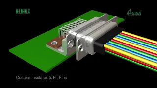 EDAC Custom Connectors D Sub