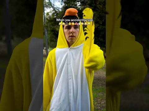 When you accidently type ___ while playing Minecraft
