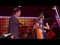 Marc Lavoine et Gustine chantent les yeux revolvers à The Voice