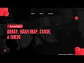 Struktur data Array Hash map Stack Queue