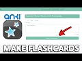 How to Make Flashcards in Anki Easy Guide
