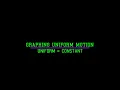 Graphing Uniform Motion Lesson 3c