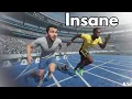 Fastest man vs Average Guy 100M and 200M 3D Speed Comparison