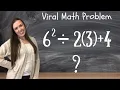 How to Solve this Viral Tricky Math Problem