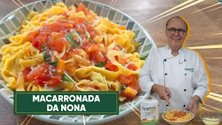 A Melhor Receita da Macarronada da Nona para o Almoço de Domingo: Massa Fresca Feita em Casa!