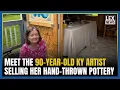 Meet the 90-year-old artist selling her hand-thrown pottery in Powell County