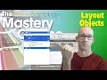 Lesson Layout Mode Design - Layout Objects Palette