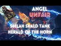 Pathfinder WoTR Unmerged Angel Team build Seelah Skald Tank