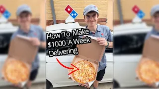 How To Make 1000 A Week As A Pizza Delivery Driver