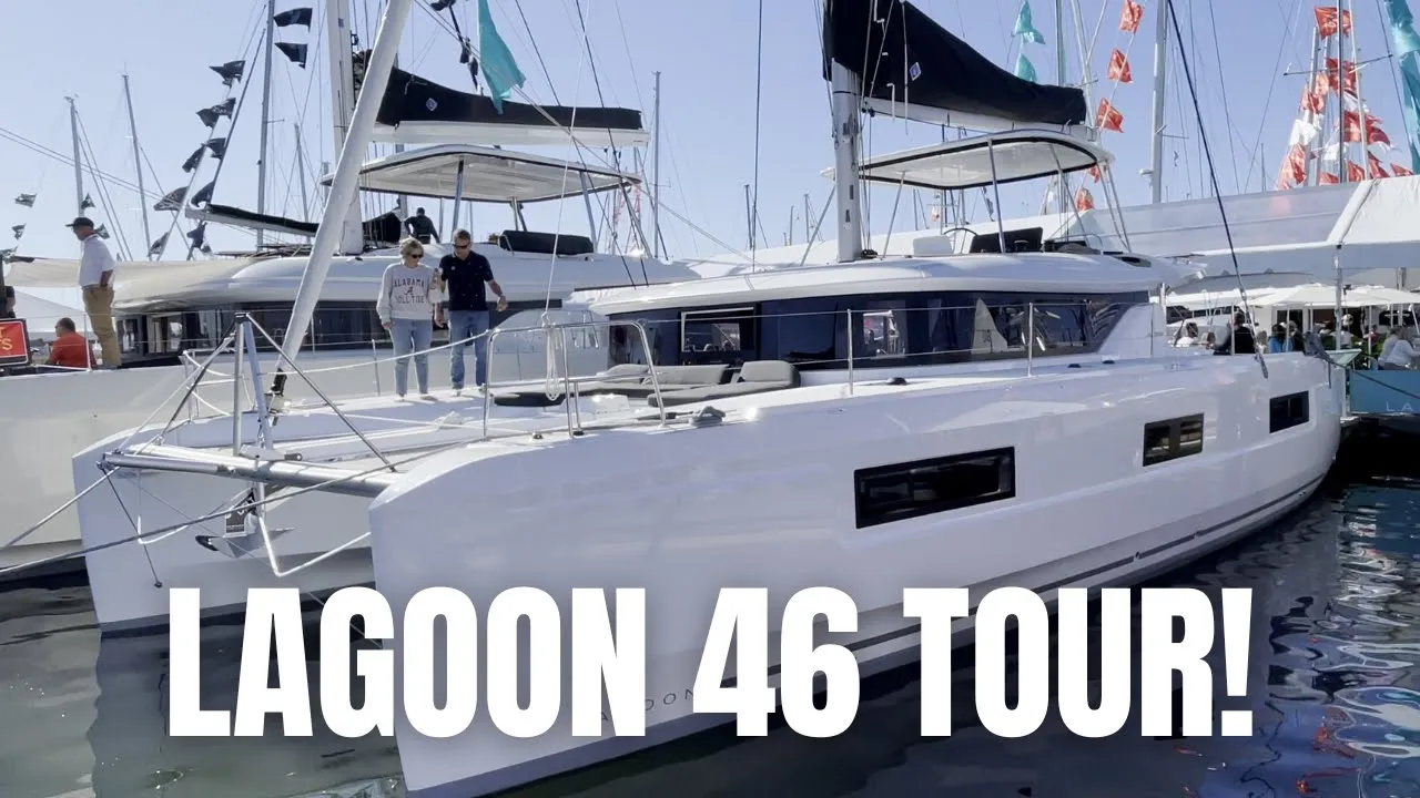 LAGOON 46 CATAMARAN TOUR | Boating Journey