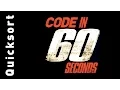 Build the Quicksort Algorithm in 60 Seconds