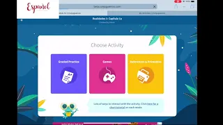 TUTORIAL ON HOW TO LOG ON TO CONJUGUEMOS AND RECORD YOUR SCORE
