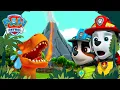The Dinosaurs Are in Danger Massive Volcano Eruption PAW Patrol Compilation