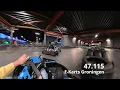 Lagu 🏁 Snelste Rondetijd neerzetten 🏁 | Kartracing Kardinge Groningen | TeamSport Karting | 4K | POV