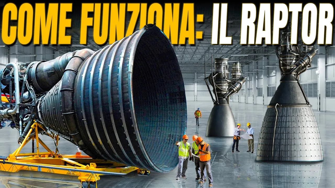 STARSHIP: Come Fa a Funzionare il NUOVO Motore RAPTOR