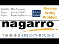 Reverse String By Letters NAGARRO CODING ROUND HINDI