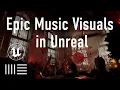 Reactive Music Visualizer in Unreal Engine 5 Ableton Live Launchpad Pro