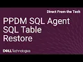How to Effortlessly Restore a SQL Table Using Dell PowerProtect Data Manager SQL Agent Software