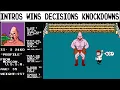 Mike Tyson s Punch-Out All Intros - Opponent Wins