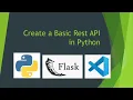 Create REST API in python using Flask - Part 1