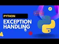 Python Exception Handling run-time error division by zero Python Tutorial for Beginners