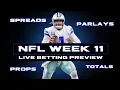 NFL Week 11 Betting My Top Picks