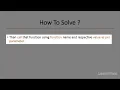 Solution of Default Argument