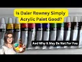 Daler Rowney Simply Acrylic Paint Review Is It Any Good