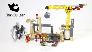Lego Super Heroes 76037 Rhino and Sandman Super Villain Team-up - Lego Speed Build